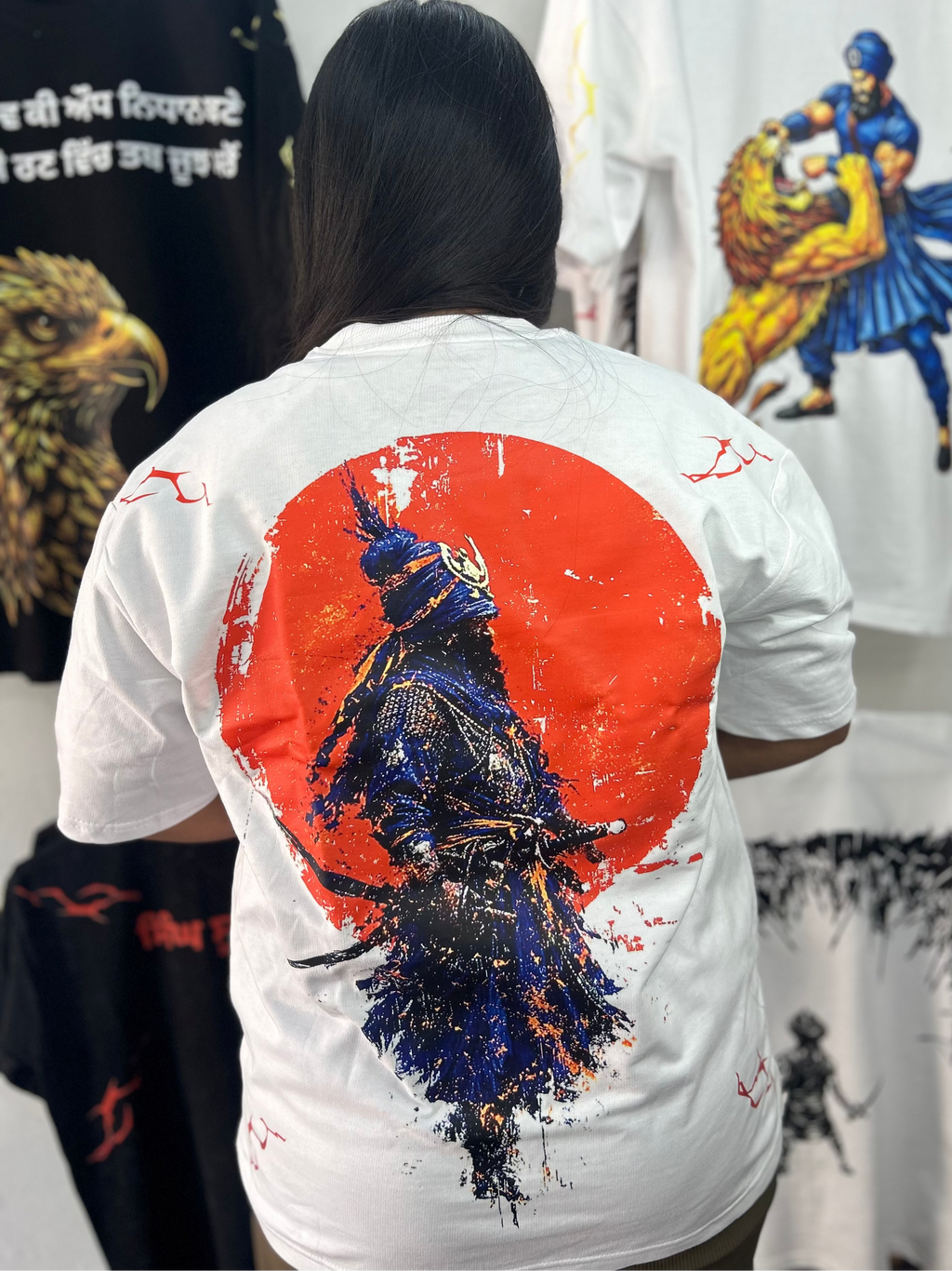 ਸਿੰਘ ਸੂਰਮਾ oversized tee (unisex) ⚔️