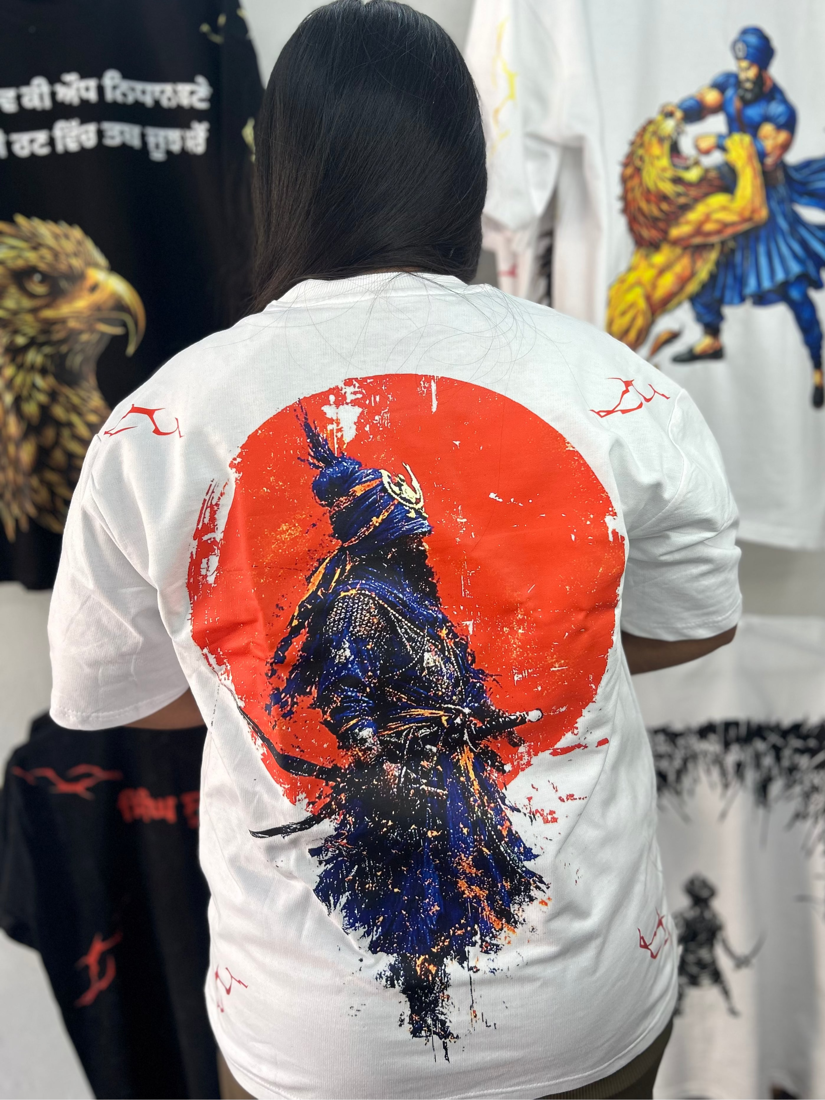 ਸਿੰਘ ਸੂਰਮਾ oversized tee (unisex) ⚔️