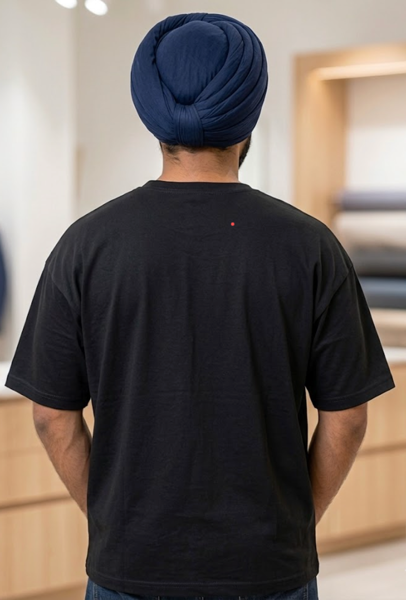 ਨਿਰਭਉ ਨਿਰਵੈਰੁ 210 gsm dropshoulder